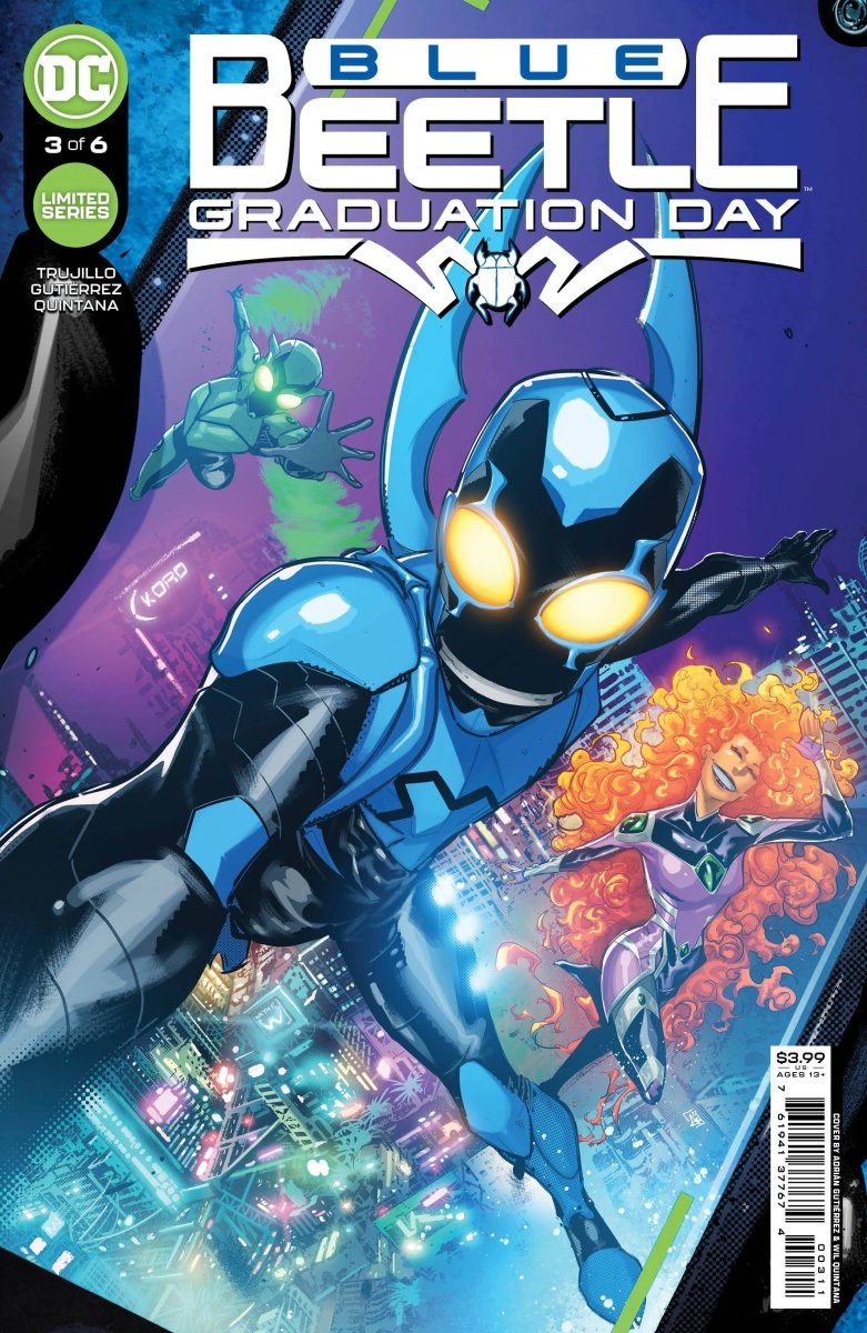 Blue Beetle Graduation Day #3 (Of 6) Cvr A Adrian Gutierrez - Walt's Comic Shop