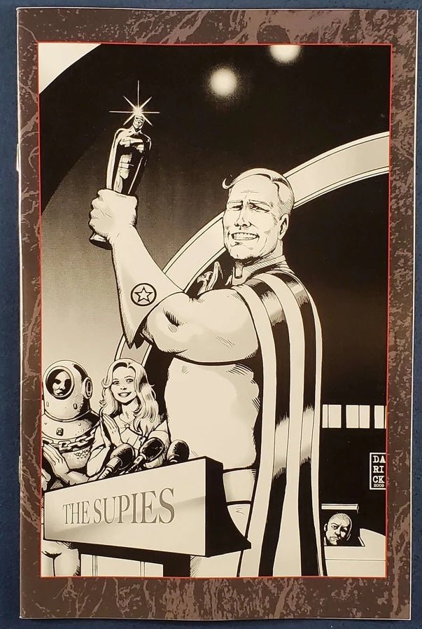 Boys Herogasm #1 Cvr D 20 Copy Incv Robertson Virgin B&W - Walt's Comic Shop