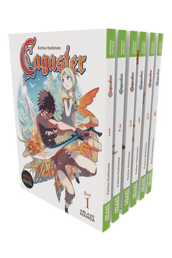 Cagaster Vol 1-6 Collected Box Set - Walt's Comic Shop