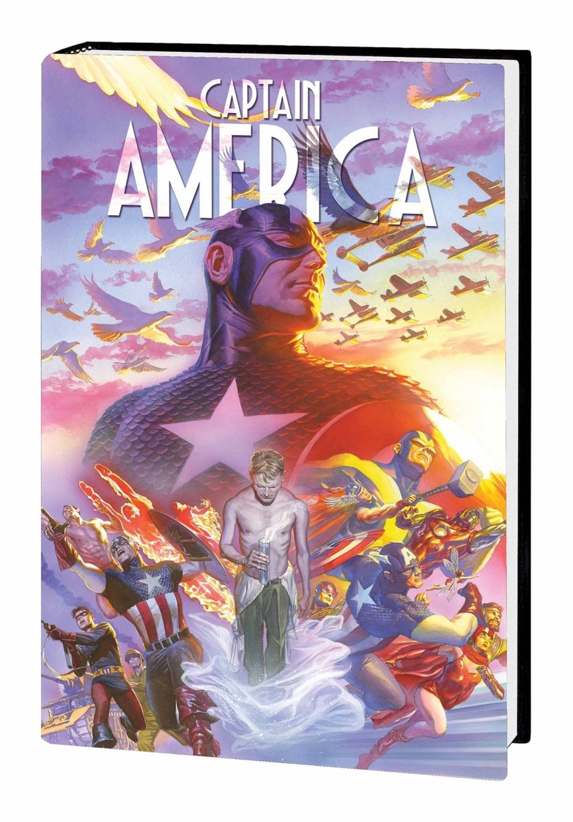 Captain America 75th Anniversary Vibranium Collection HC *OOP* *GIGANTIC!* - Walt's Comic Shop