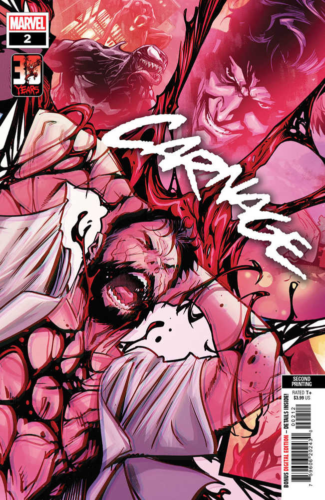 Carnage #2 2nd Print Manna Variant - Walt's Comic Shop