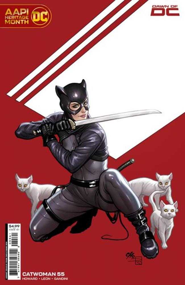 Catwoman #55 Cover D Frank Cho Aapi Heritage Month Card Stock Variant - Walt's Comic Shop