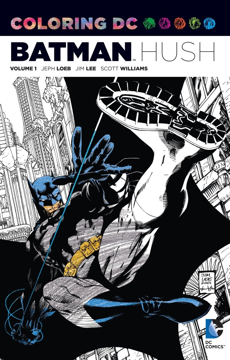 Coloring DC: Batman Hush Vol. 1 - Walt's Comic Shop