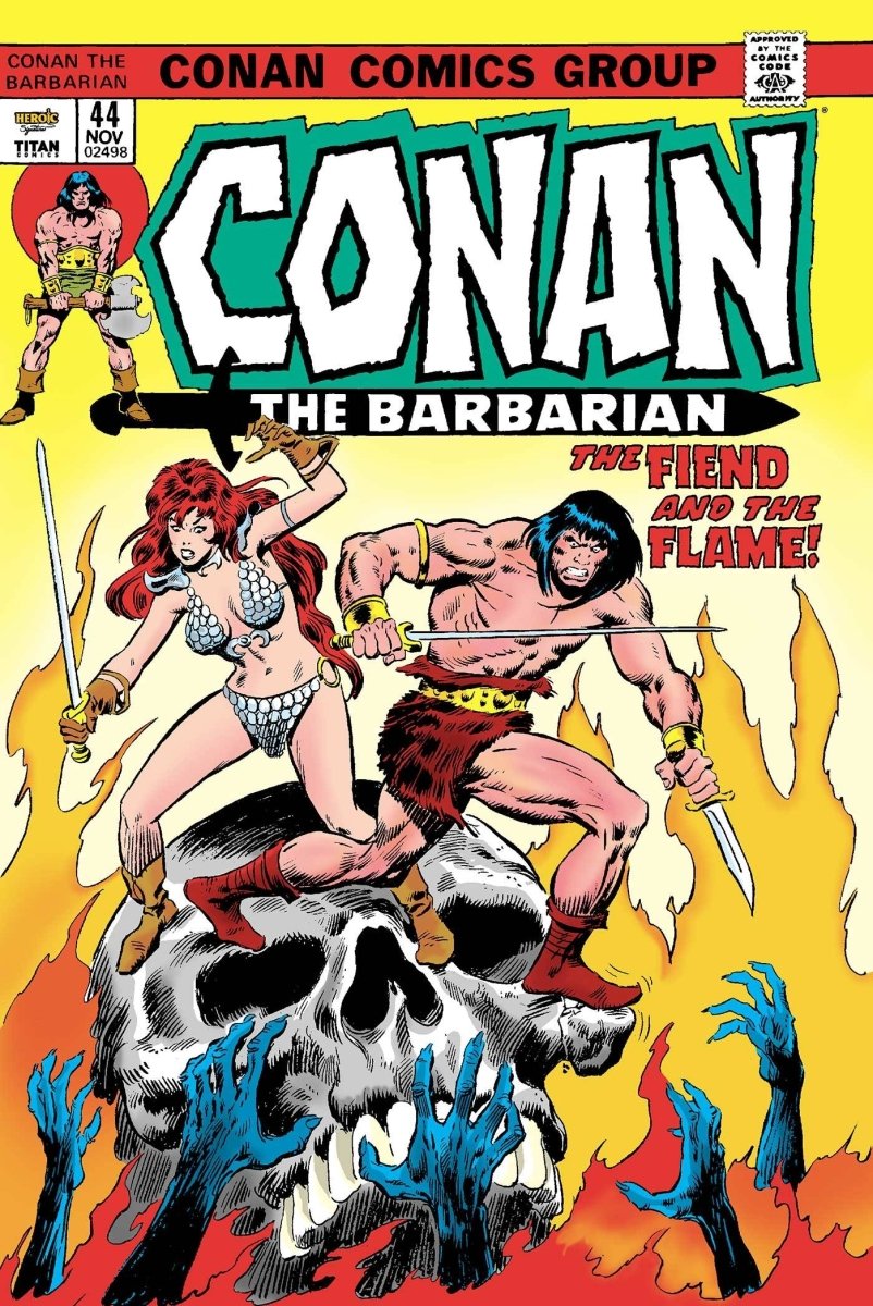 Conan Barbarian Original Omni DM Ed GN Vol 02 *PREVIEWS PRE-ORDER* *Apr 3, 2024* - Walt's Comic Shop