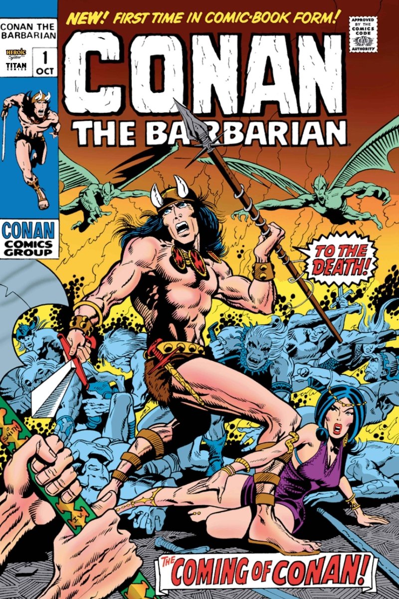Conan Barbarian Original Omni Reg GN Vol 01 *PREVIEWS PRE-ORDER* *February 7, 2024* - Walt's Comic Shop