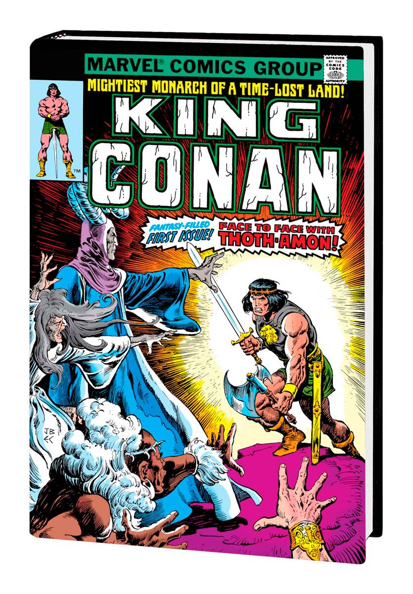 Conan King Original Marvel Years Omnibus HC Vol 1 DM Variant *OOP* - Walt's Comic Shop