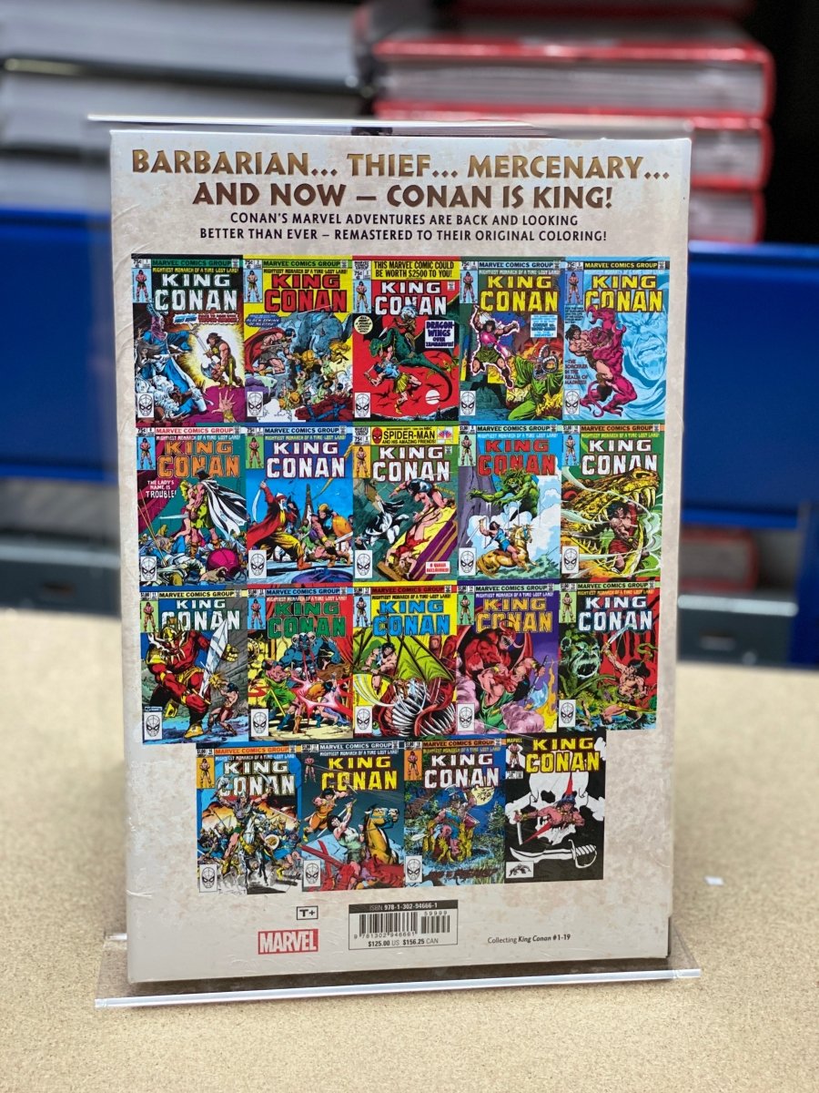 Conan King Original Marvel Years Omnibus HC Vol 1 DM Variant *OOP* - Walt's Comic Shop