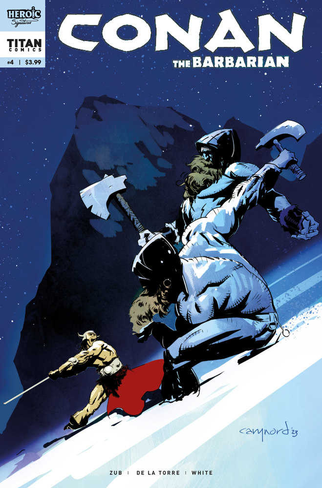 Conan the Barbarian #4 Cover D Nord Retro (Mature) - Walt's Comic Shop