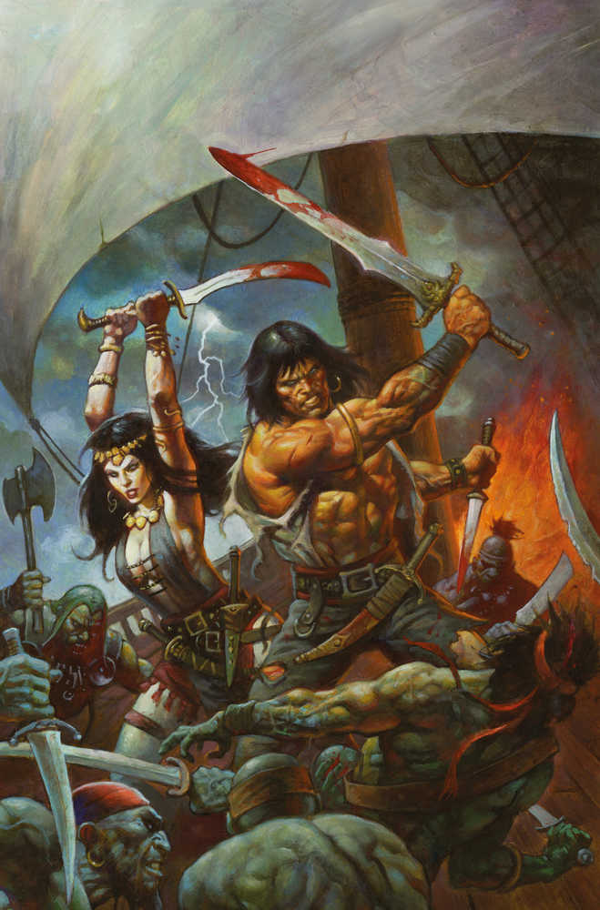 Conan the Barbarian #7 Foc Horley Virgin (Mature) - Walt's Comic Shop