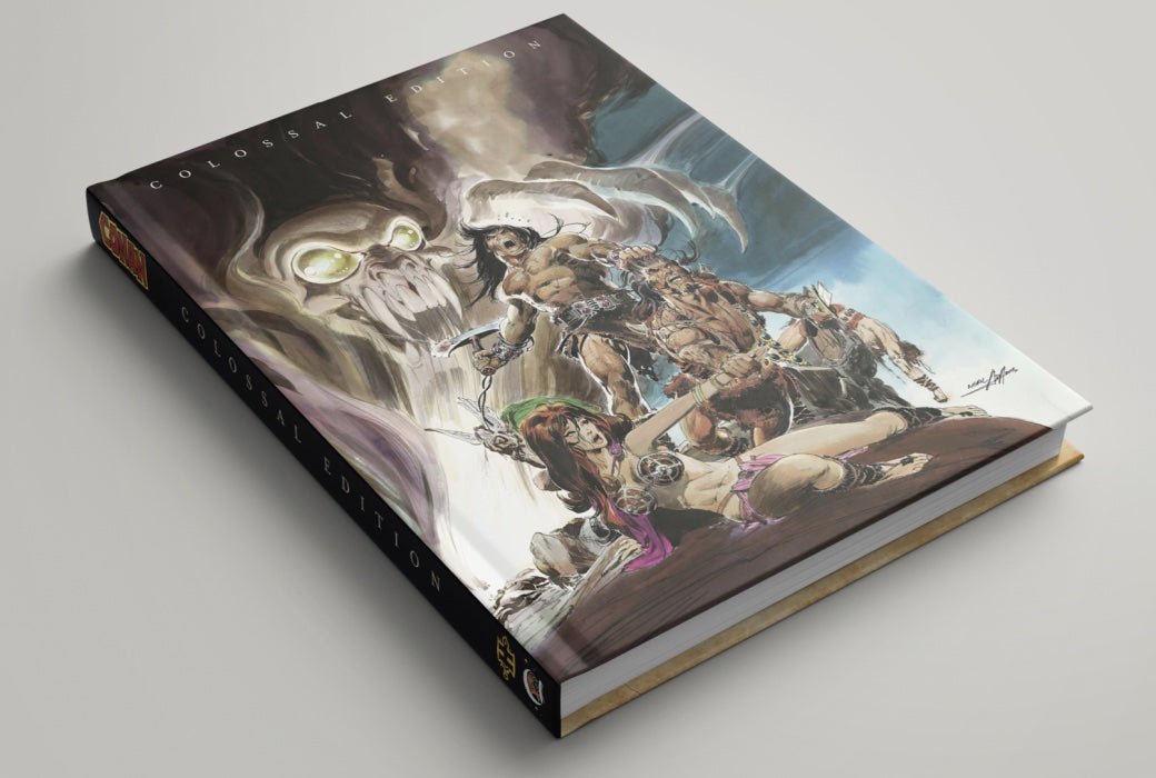 Conan the Barbarian - Colossal Edition HC Walt's Comic Shop Exclusive Neal Adams Variant *PRE-ORDER* - Walt's Comic Shop