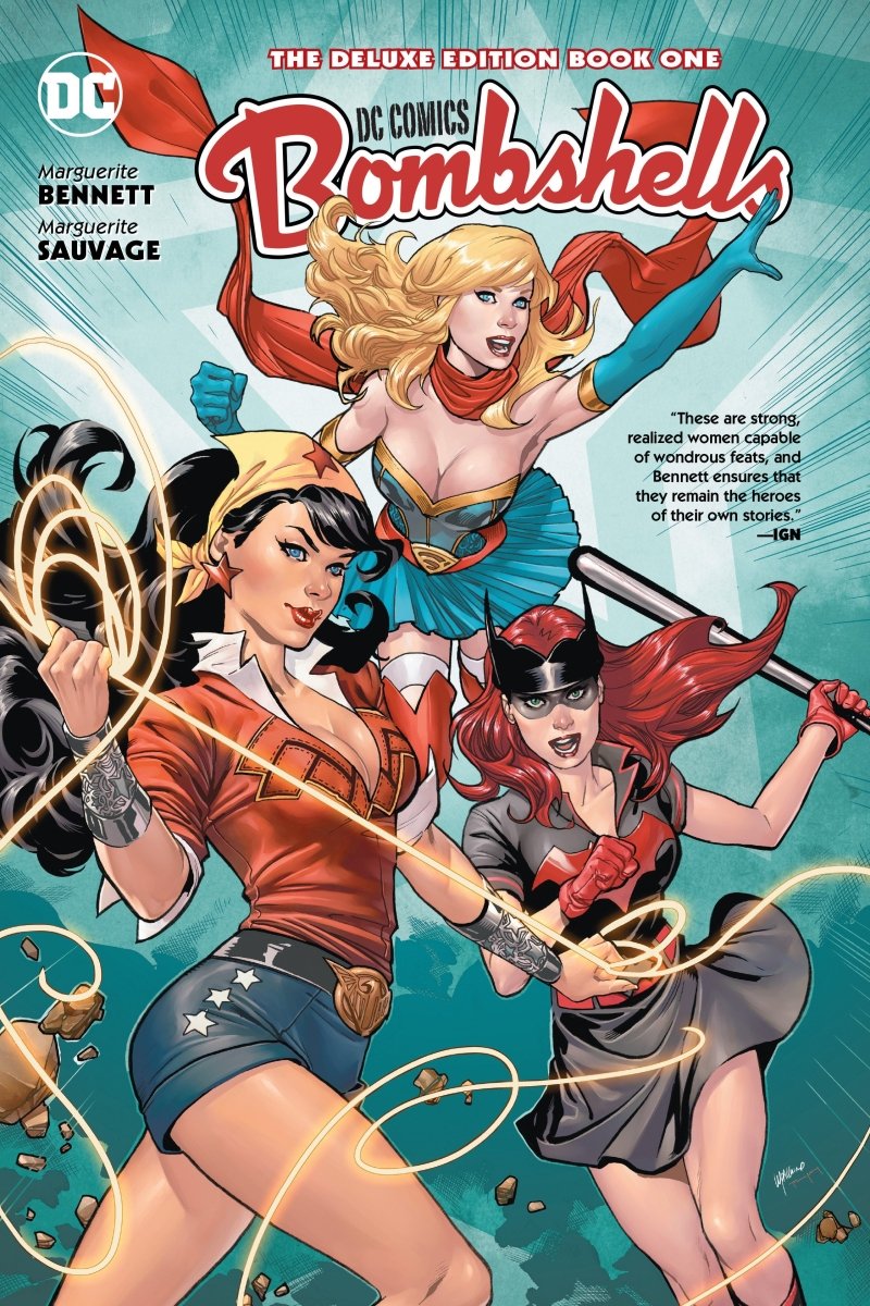 DC Bombshells: The Deluxe Edition Book One HC *OOP* - Walt's Comic Shop