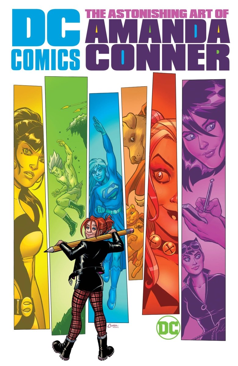 DC Comics The Astonishing Art Of Amanda Conner HC - Walt's Comic Shop