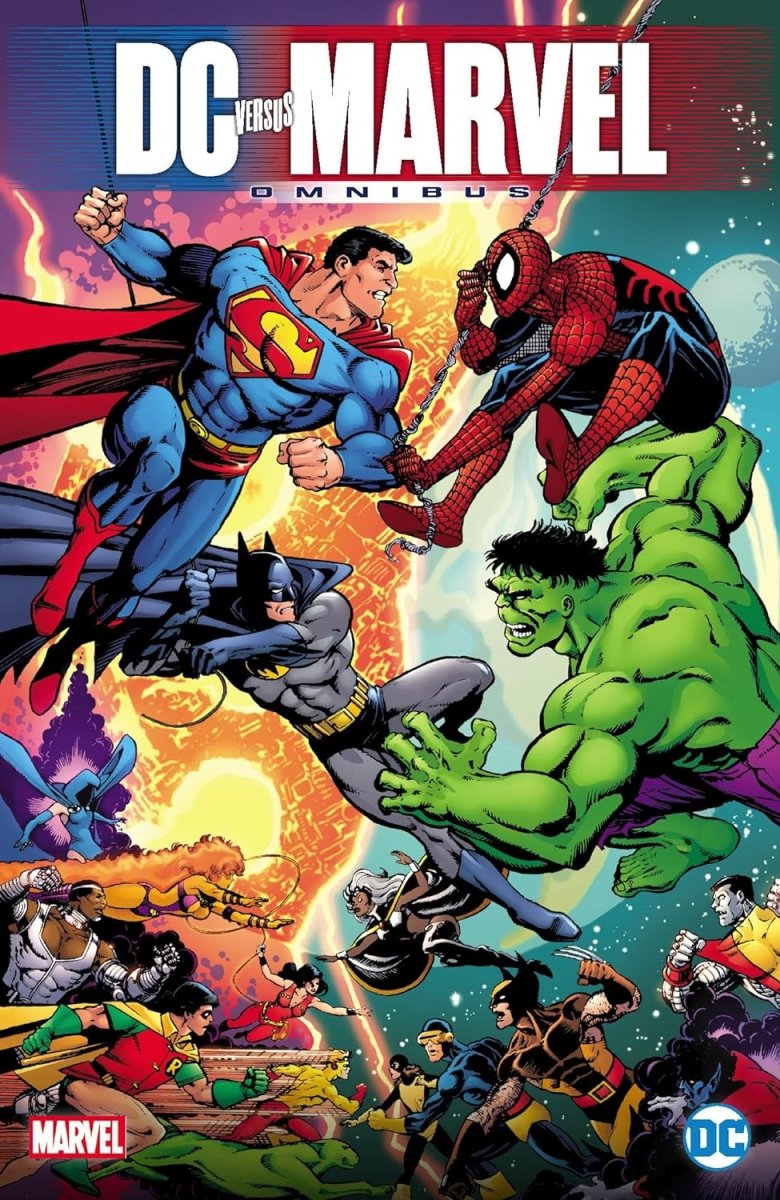 DC Versus Marvel Omnibus HC George Perez Cover *PRE-ORDER* - Walt's Comic Shop