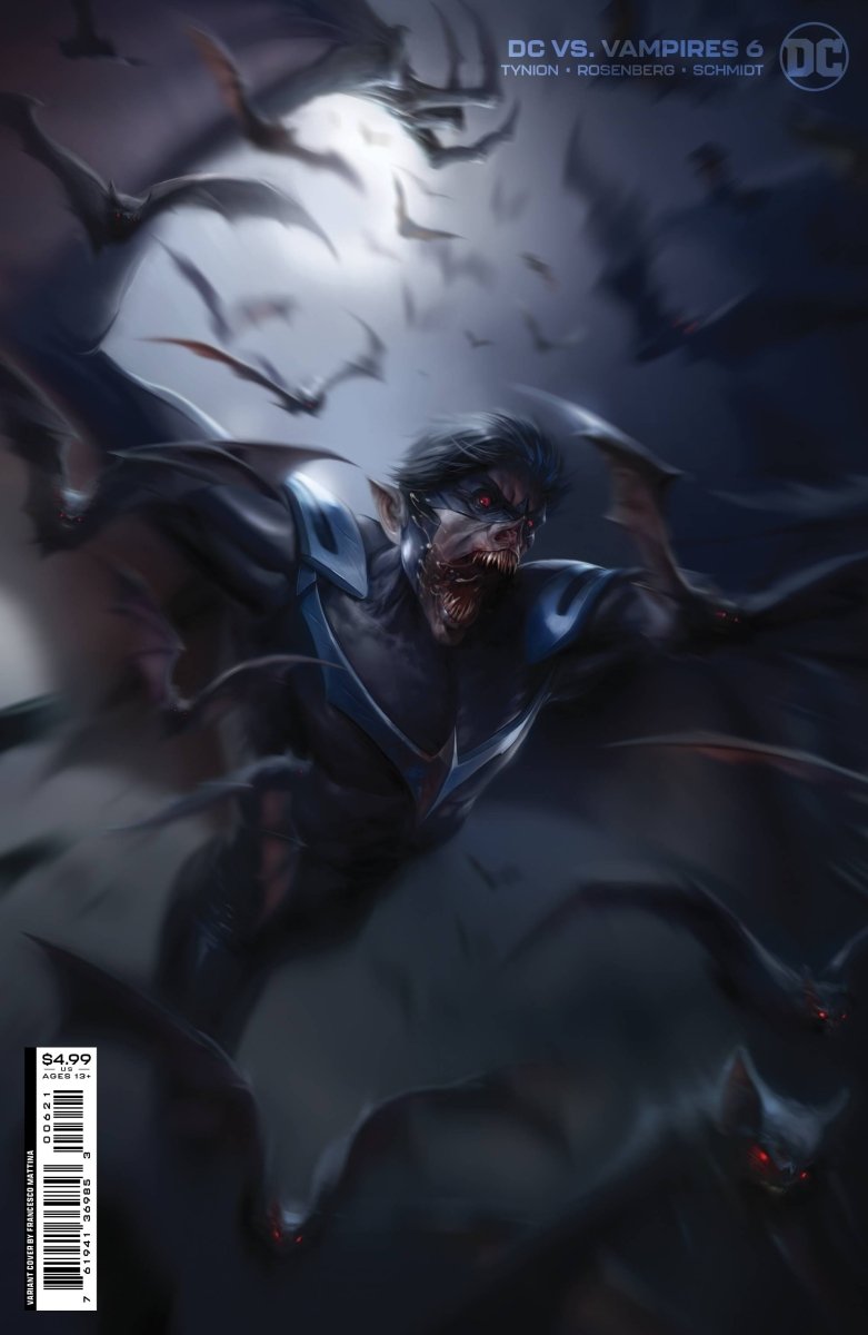 DC Vs Vampires #6 (Of 12) Cover B Mattina Card Stock Variant - Walt's Comic Shop
