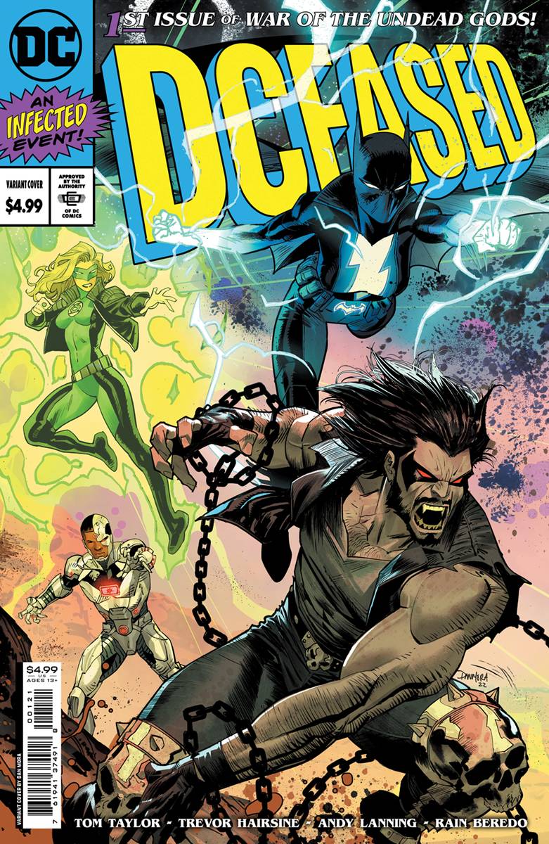 DCeased War Of Undead Gods #1 (Of 8) Cover C Mora Homage Variant - Walt's Comic Shop