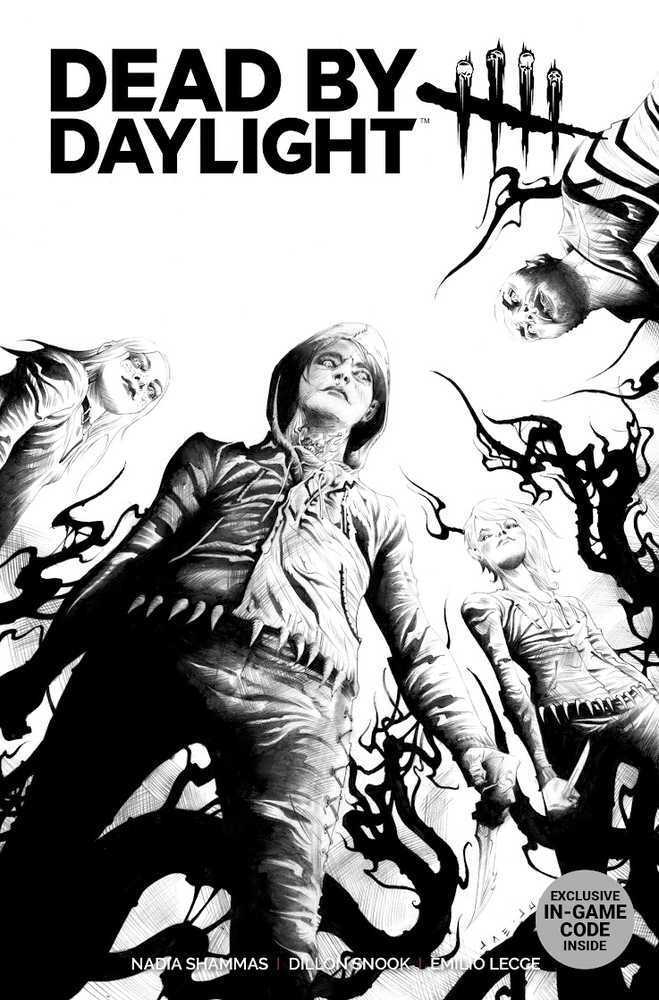 Dead By Daylight #1 (Of 4) 2nd Print Lee Black & White - Walt's Comic Shop