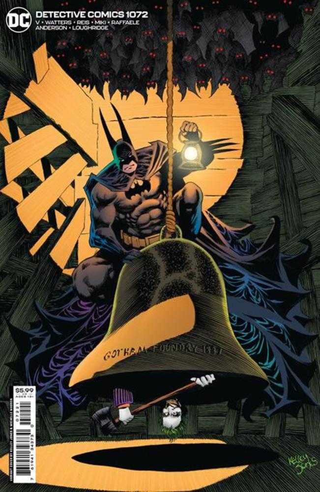 Detective Comics #1072 Cover B Kelley Jones Card Stock Variant - Walt's Comic Shop