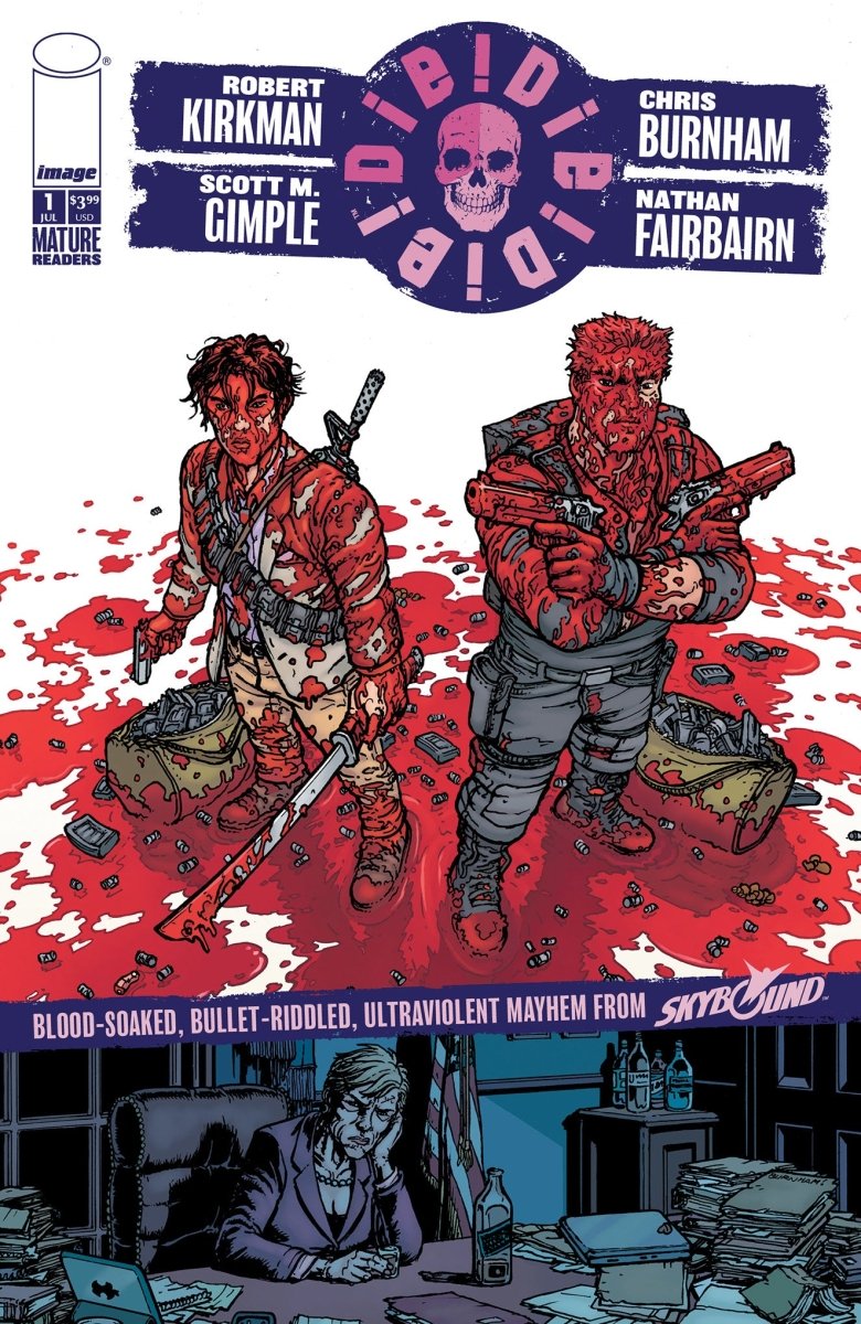 DIE DIE DIE BY KIRKMAN AND BURNHAM #1 - Walt's Comic Shop