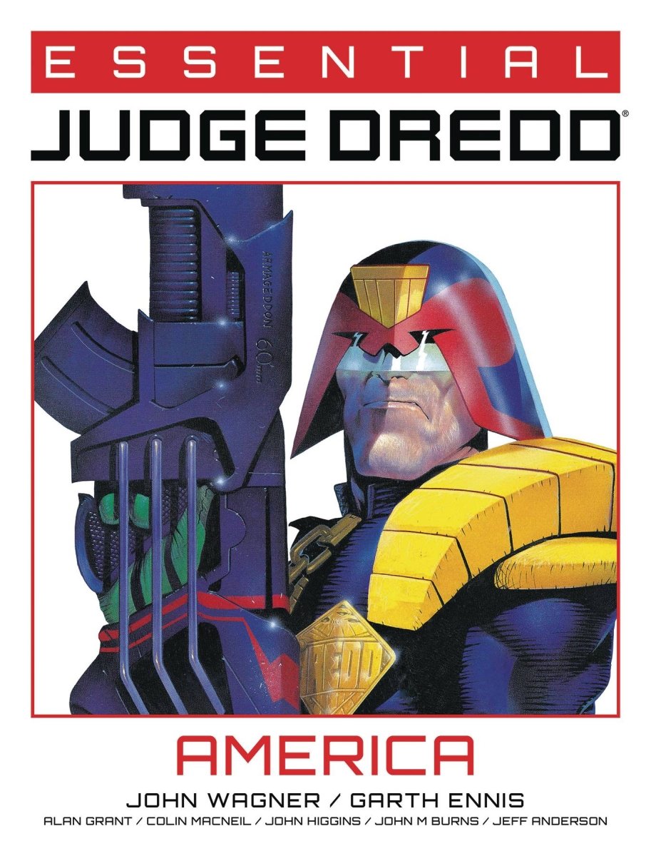 Essential Judge Dredd America TP - Walt's Comic Shop