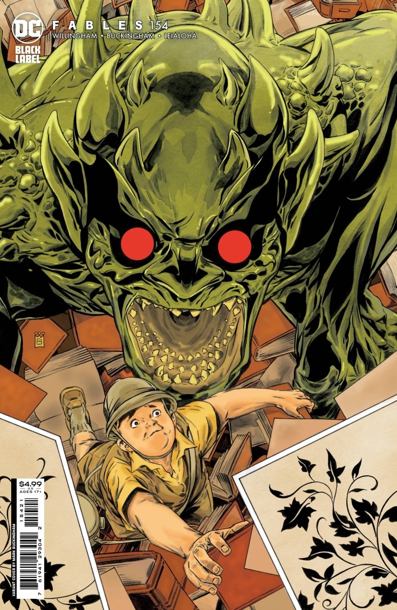 Fables #154 Cover B Buckingham Card Stock Variant - Walt's Comic Shop