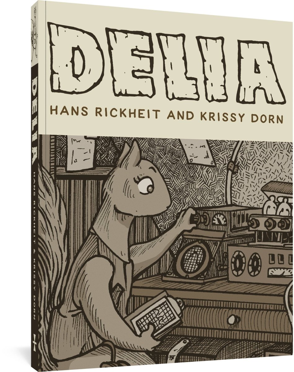 Fantagraphics Underground: Delia by Hans Rickheit & Krissy Dorn GN TP - Walt's Comic Shop