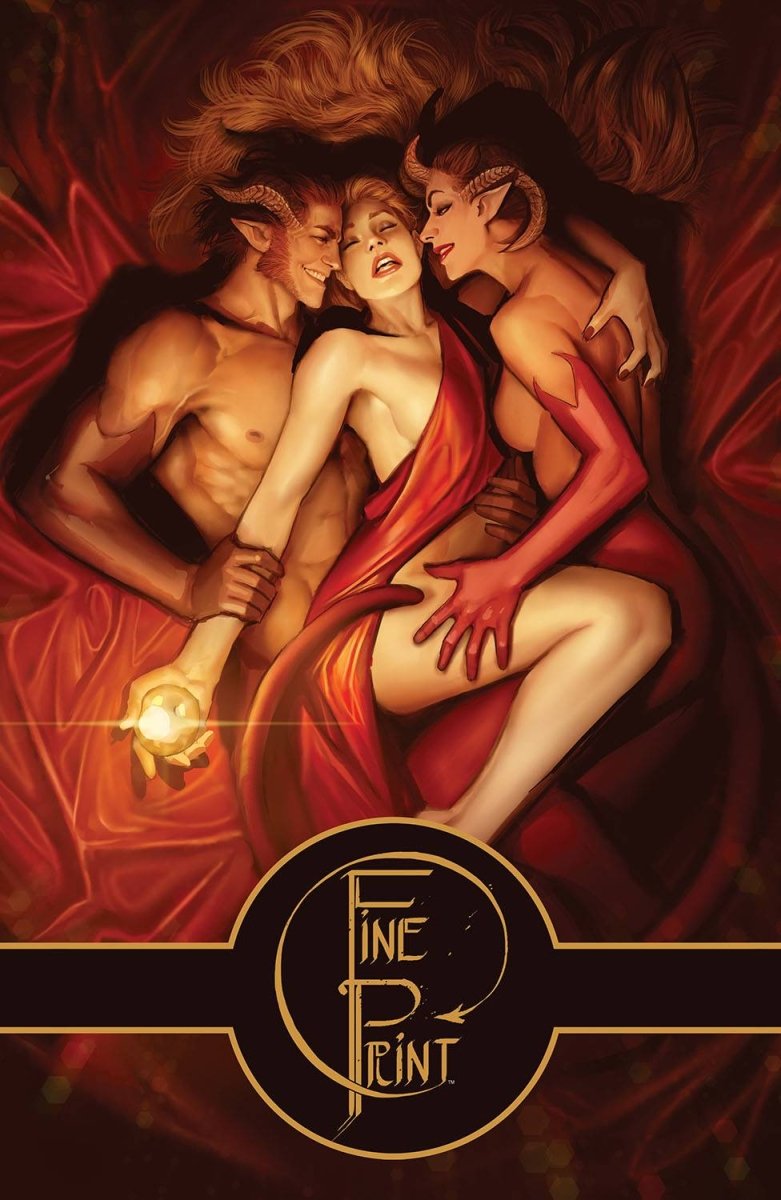 FINE PRINT TP VOL 01 (MR) - Walt's Comic Shop