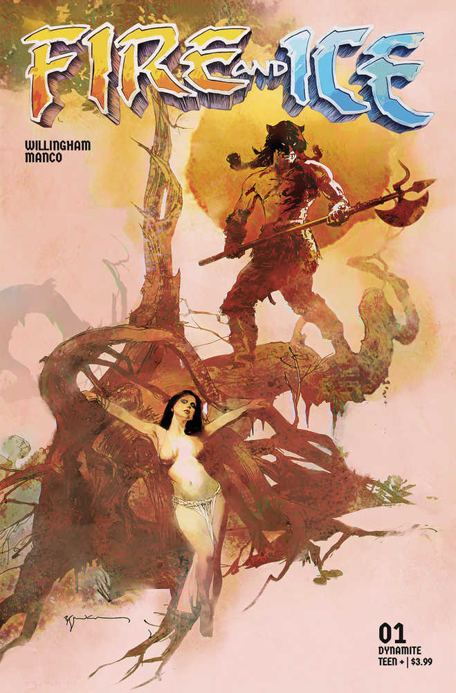 Fire And Ice #1 Cover A Seinkiewicz - Walt's Comic Shop
