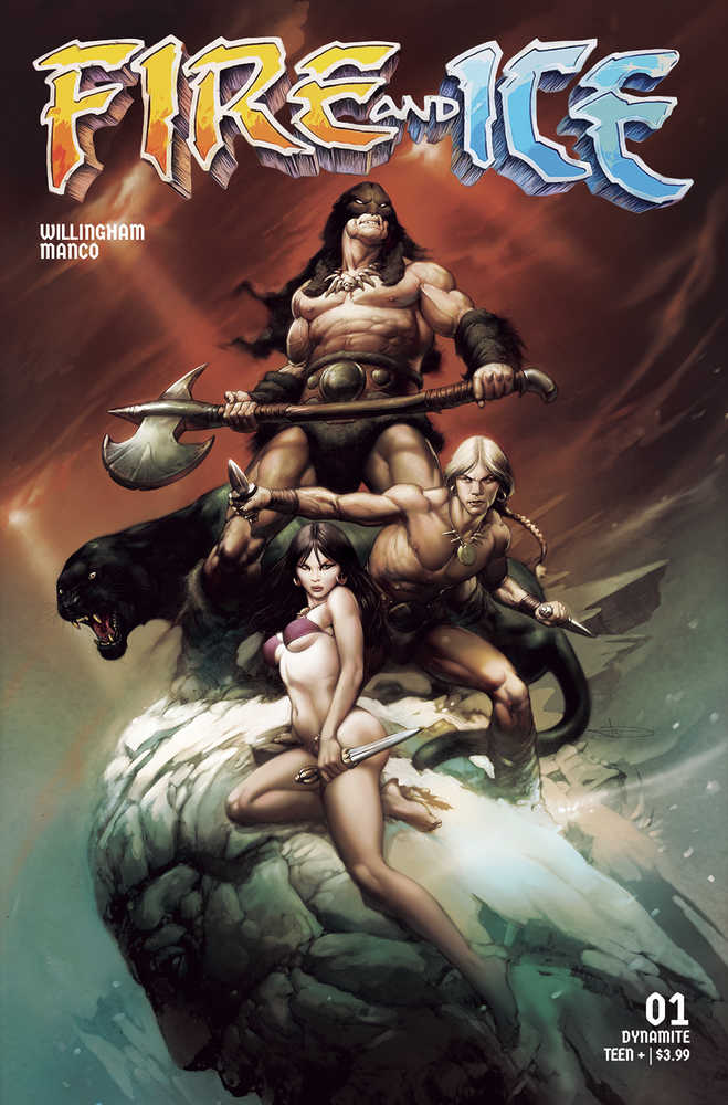 Fire And Ice #1 Cover B Manco - Walt's Comic Shop