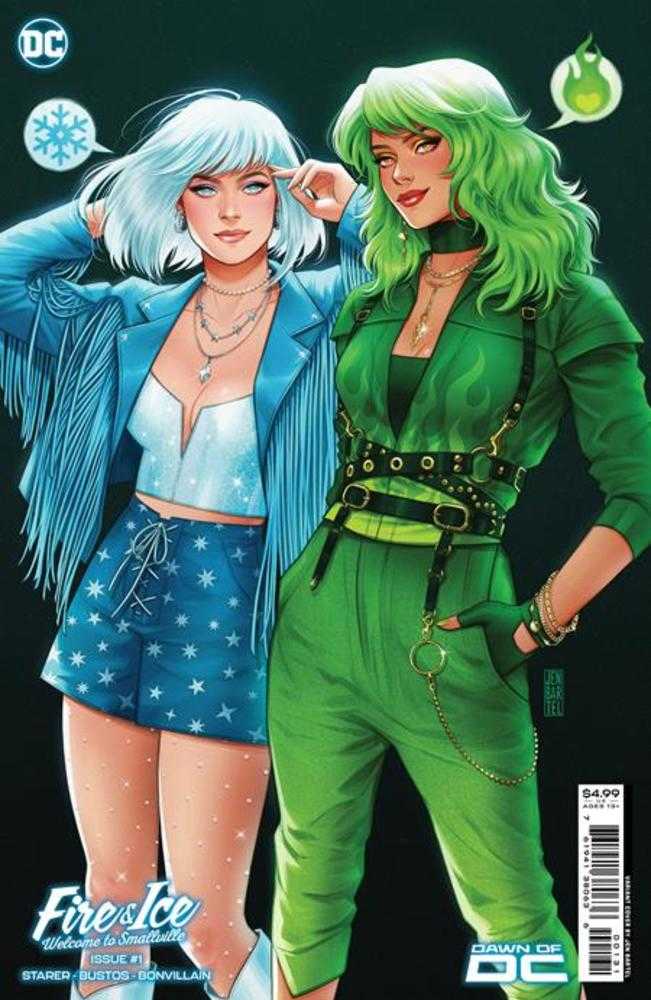 Fire & Ice Welcome To Smallville #1 (Of 6) Cover C Jen Bartel Card Stock Variant - Walt's Comic Shop