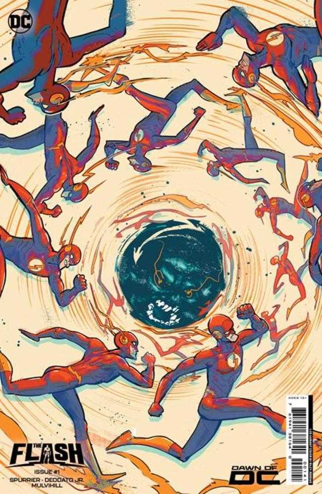 Flash #1 Cover G 1 in 25 Riley Rossmo Card Stock Variant - Walt's Comic Shop
