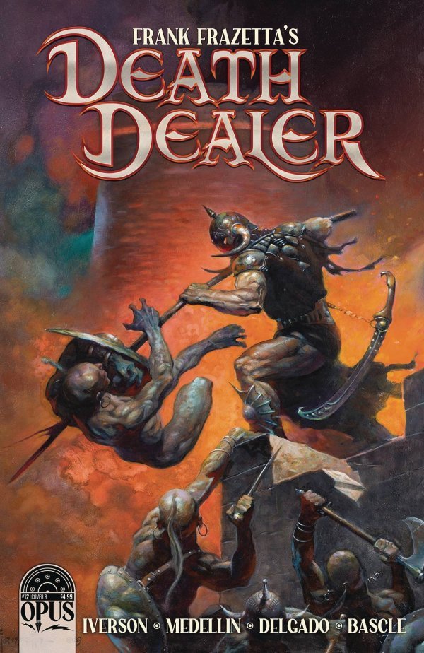 Frank Frazetta Death Dealer #12 Cvr B Frazetta - Walt's Comic Shop