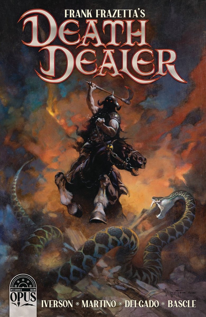 Frank Frazetta Death Dealer #7 Cvr B Frazetta - Walt's Comic Shop