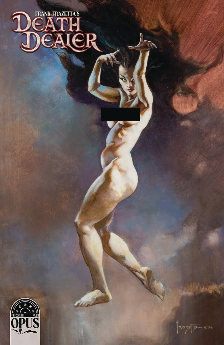 Frank Frazetta Death Dealer #9 Cvr B Frazetta - Walt's Comic Shop