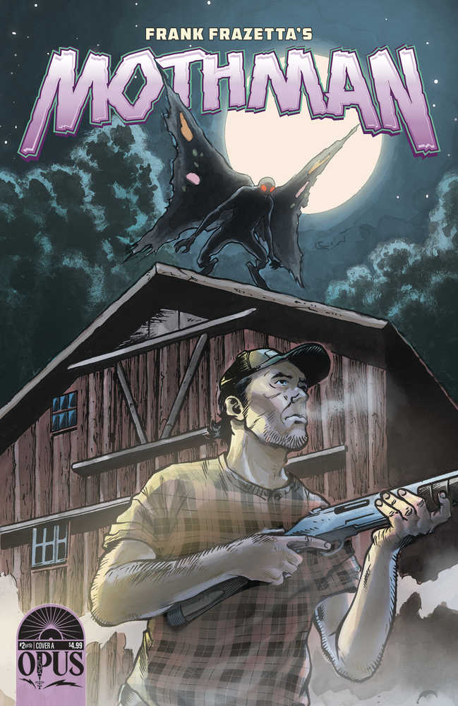 Frank Frazetta Mothman #2 (Of 5) Cover A Mutti - Walt's Comic Shop