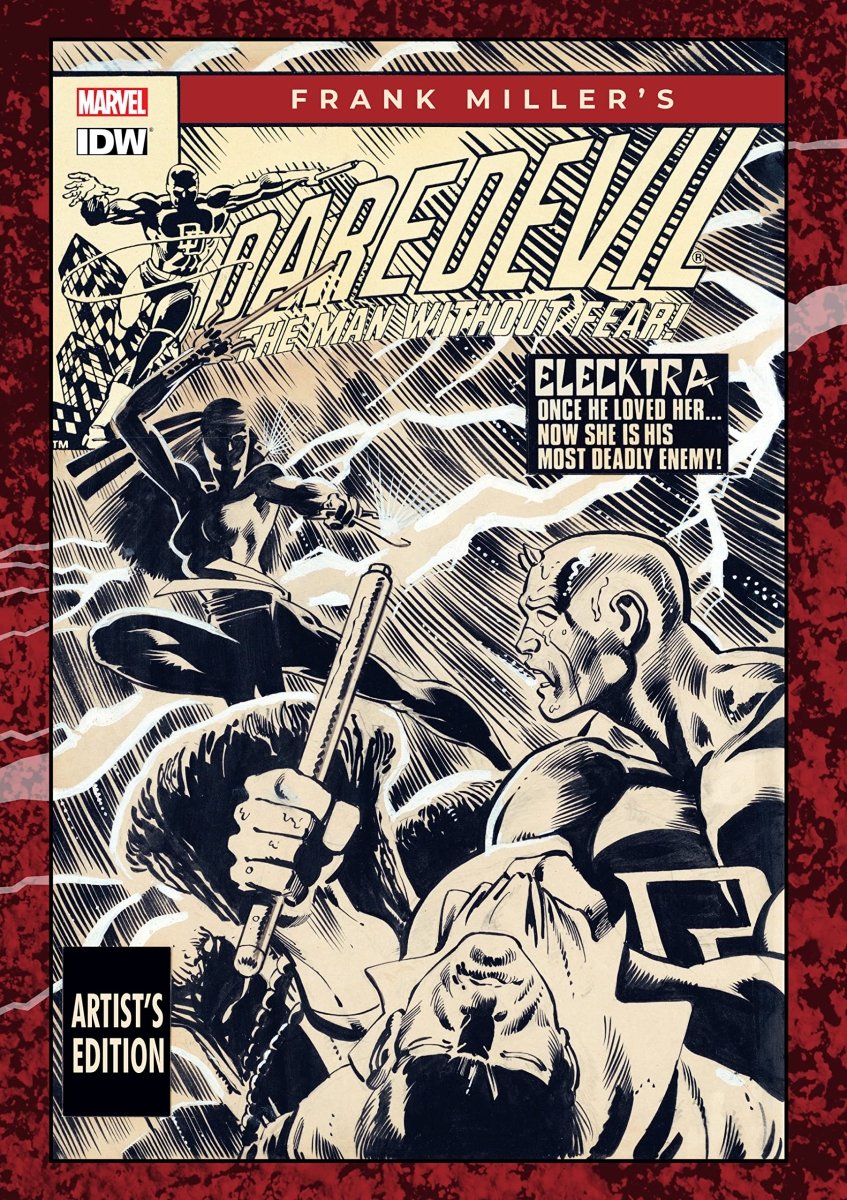 Frank Miller's Daredevil Artist's Edition HC - Walt's Comic Shop