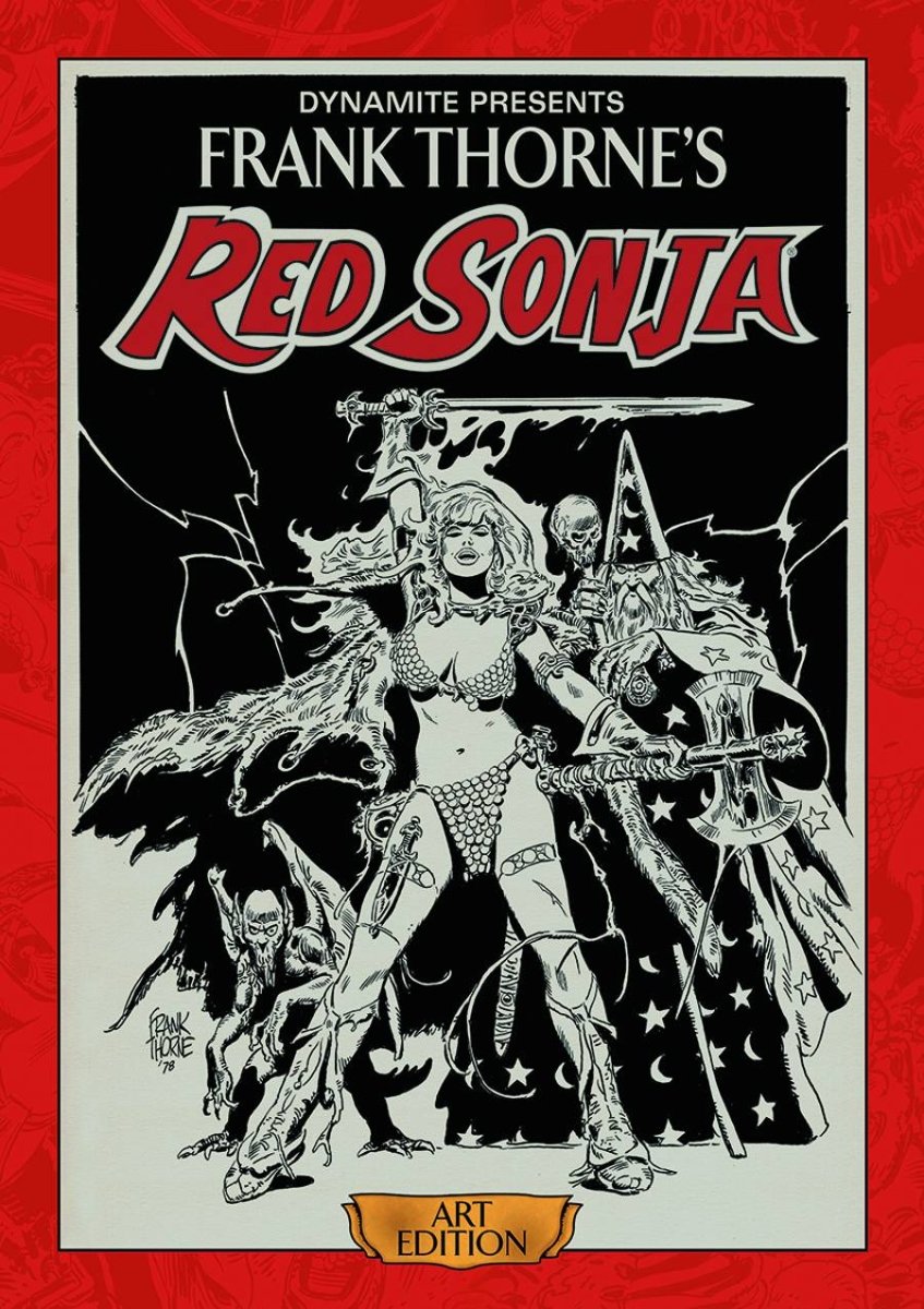 Frank Thorne Red Sonja Art Edition HC Vol 01 - Walt's Comic Shop
