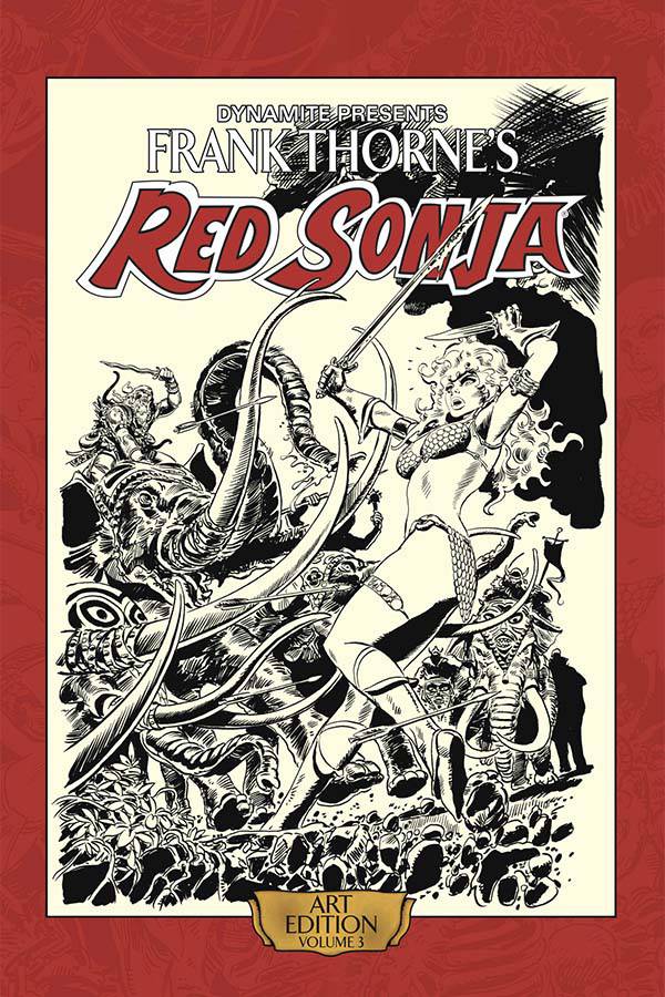 Frank Thorne Red Sonja Art Edition HC Vol 03 - Walt's Comic Shop