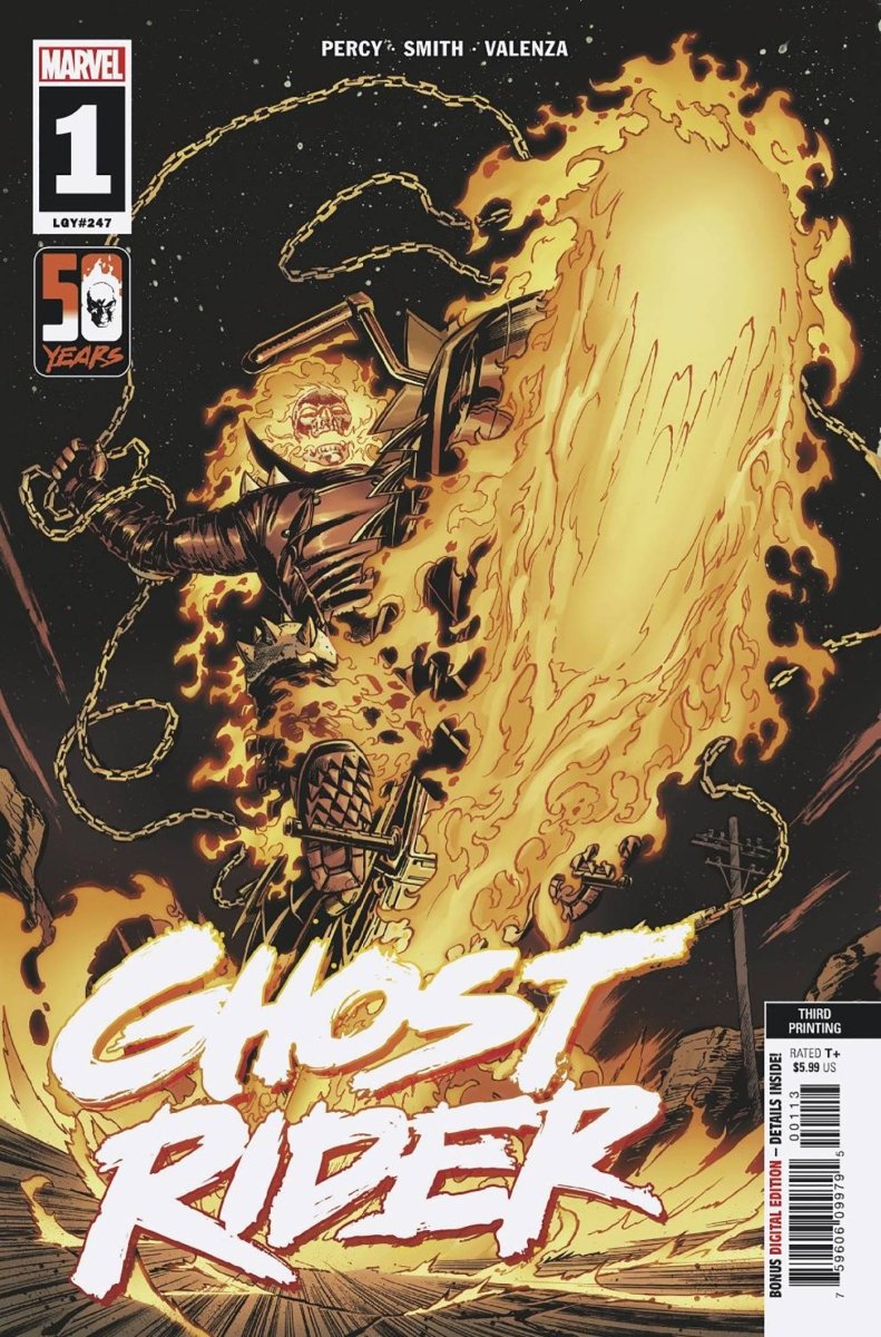 Ghost Rider #1 3rd Ptg Cory Smith Var - Walt's Comic Shop