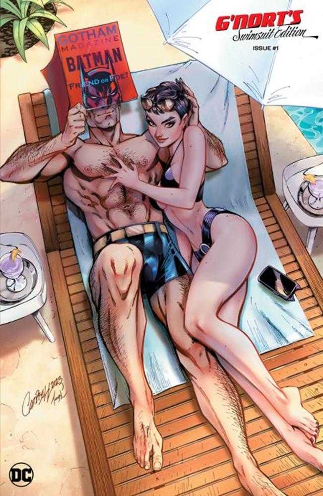 Gnorts Illustrated Swimsuit Edition #1 (One Shot) Cover B J Scott Campbell Card Stock Variant (Mature) - Walt's Comic Shop