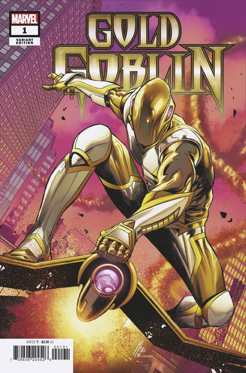 Gold Goblin #1 (Of 5) Chechetto Gold Var - Walt's Comic Shop