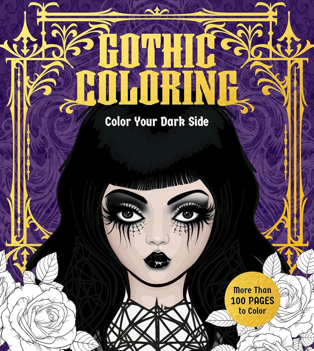 Gothic Coloring: Color Your Dark Side - Walt's Comic Shop