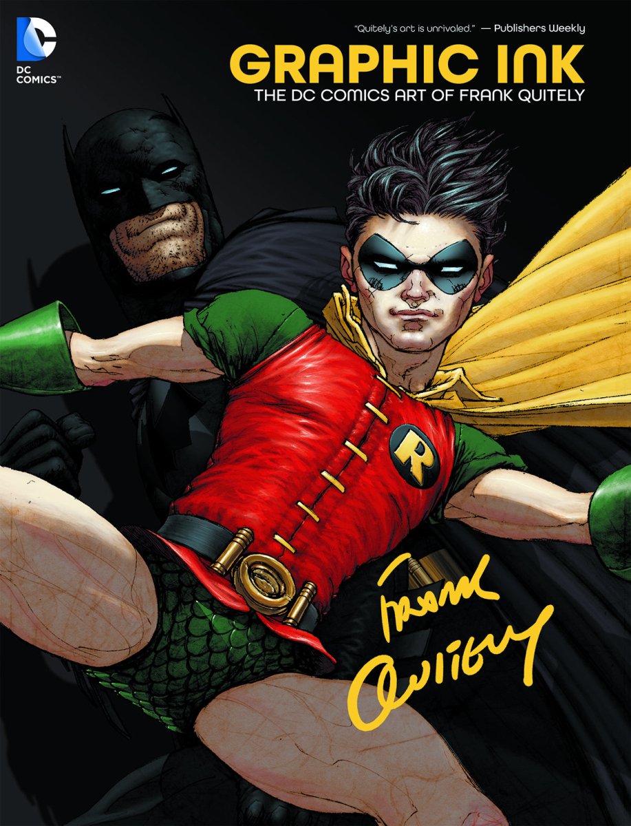 Graphic Ink The DC Comics Art Of Frank Quitely HC *OOP* - Walt's Comic Shop
