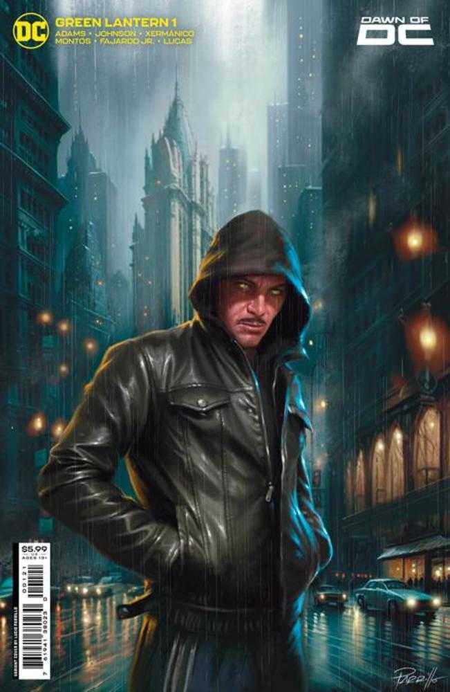 Green Lantern #1 Cover B Lucio Parrillo Card Stock Variant - Walt's Comic Shop