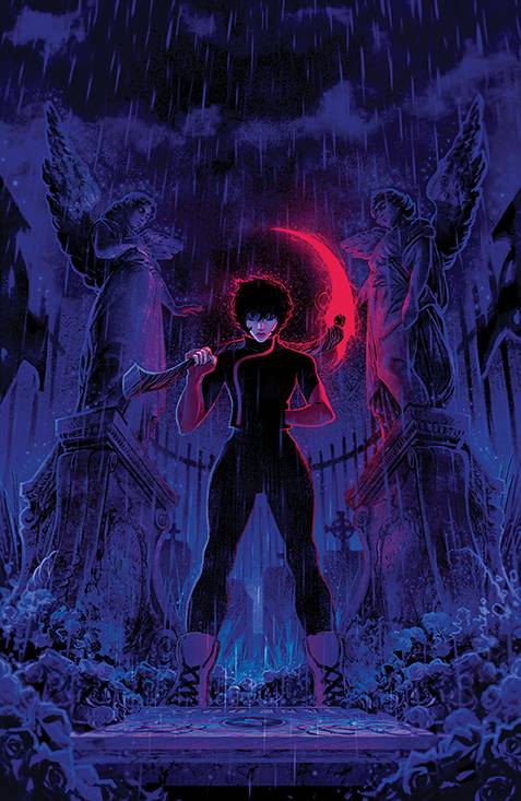 GRIM #4 Cover B Foil Flaviano - Walt's Comic Shop