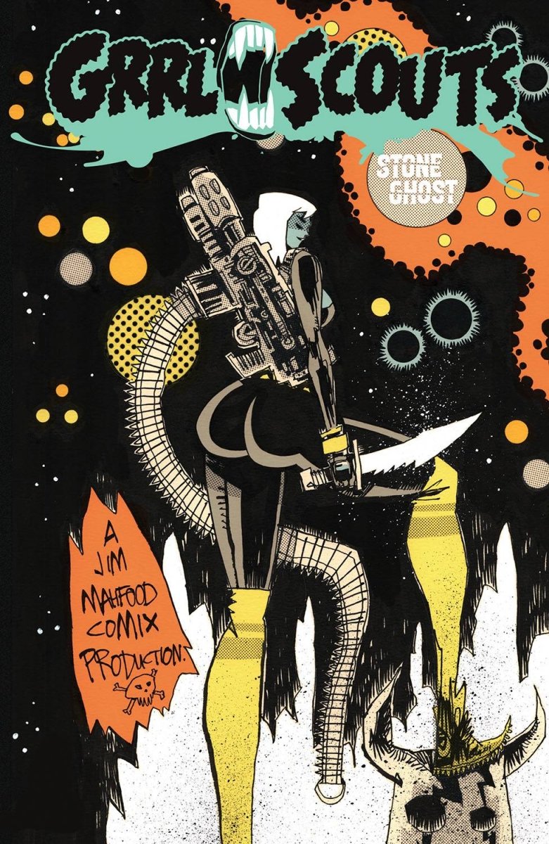 Grrl Scouts Stone Ghost TP - Walt's Comic Shop