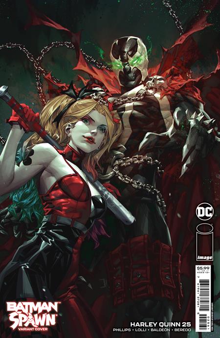 Harley Quinn #25 Cvr F Dc Spawn Card Stock Var - Walt's Comic Shop