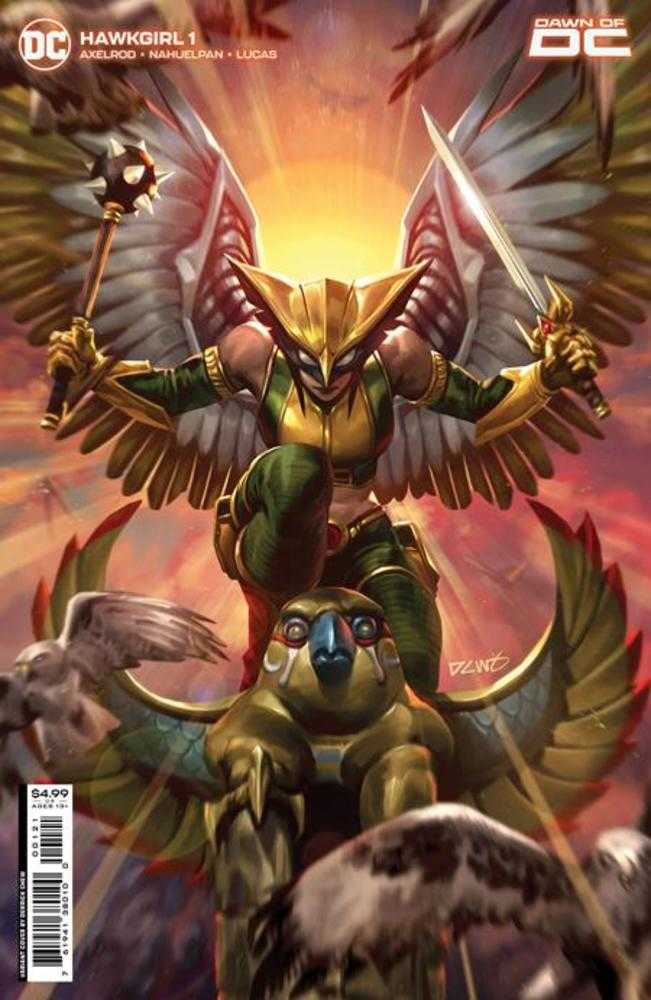 Hawkgirl #1 (Of 6) Cover B Derrick Chew Card Stock Variant - Walt's Comic Shop