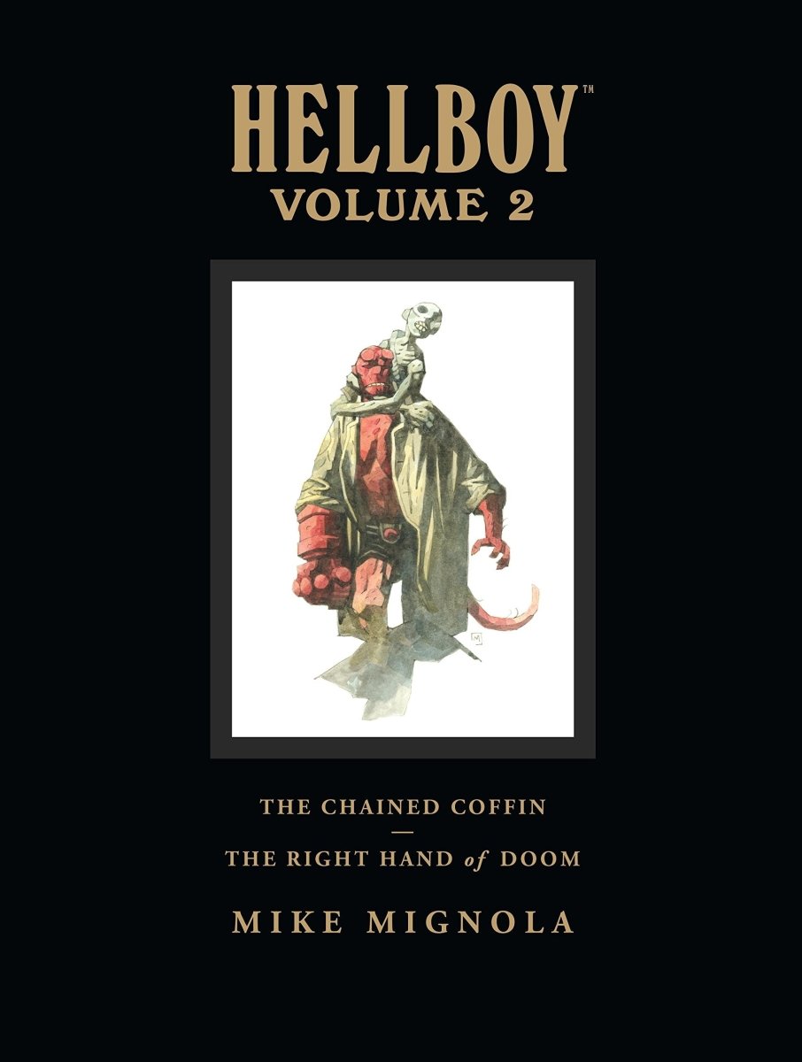 Hellboy Library Edition HC Vol 02 The Chained Coffin and The Right Hand of Doom - Walt's Comic Shop