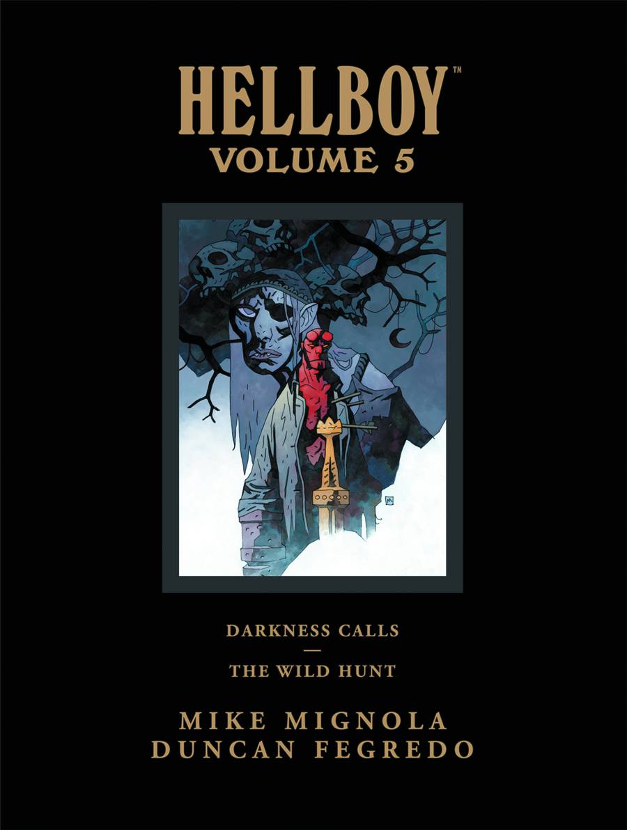 Hellboy Library Edition HC Vol 05 Darkness Calls Wild Hunt - Walt's Comic Shop