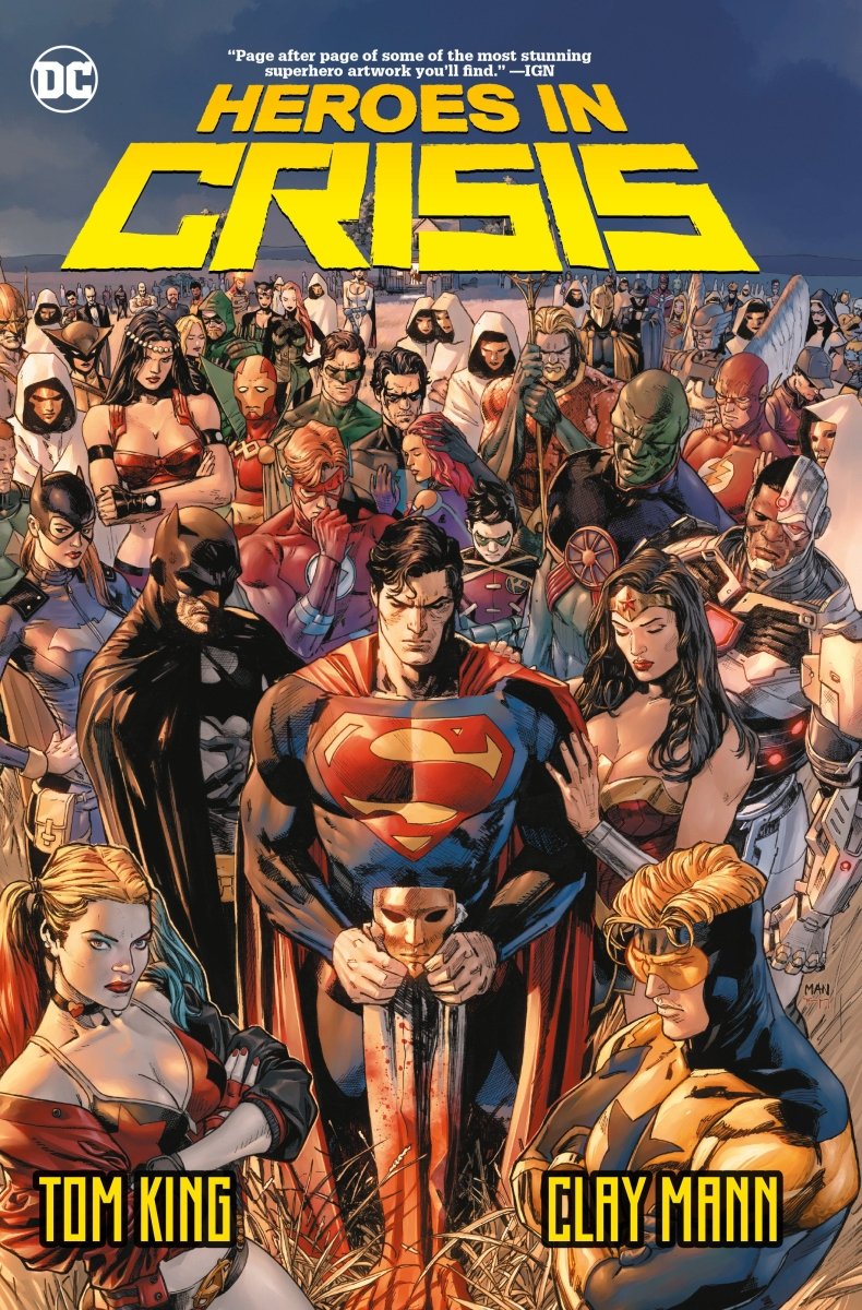 Heroes In Crisis HC - Walt's Comic Shop